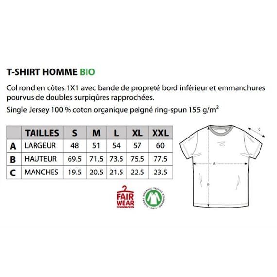 Men s T shirt et Merde Organic Cotton Fair Trade Direct