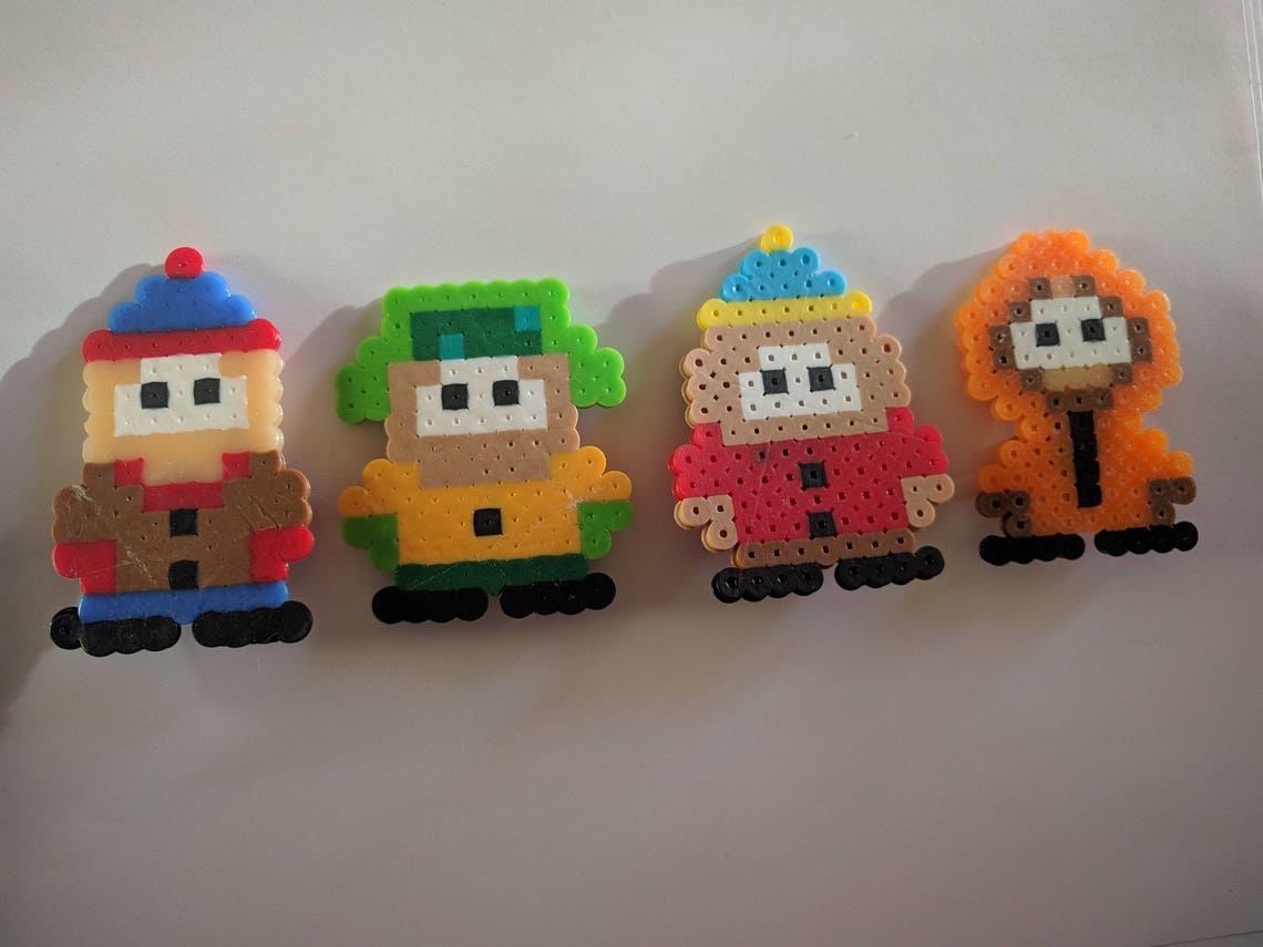 South Park Eric Cartman Perler Bead Pins Etsy Australia