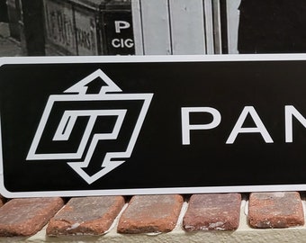 Panerai Aluminum sign  6" x 24"