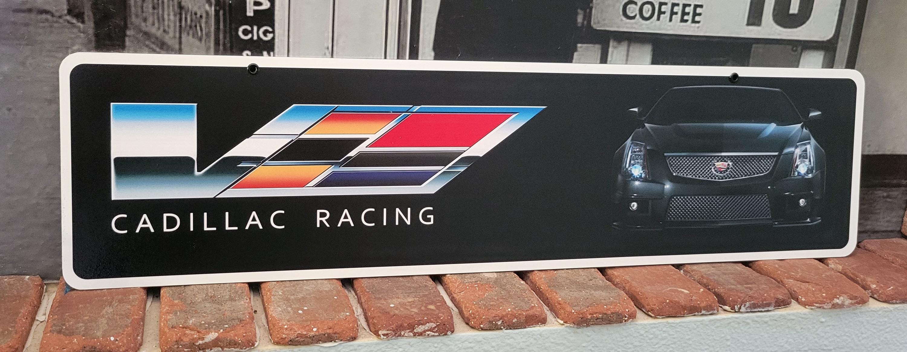 Cadillac Racing Aluminum Display Sign 6