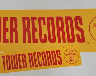 Tower Records no music no life.