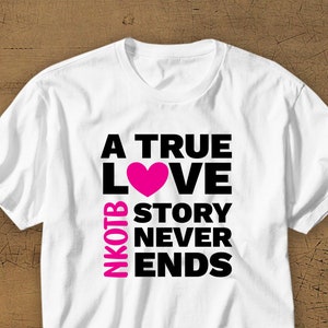 True Love Story NKOTB **DIGITAL Download** NKOTB svg, New Kids on the Block, années 80, Boyband, Musique, décalque, Digital Cut File For Cameo, Cricut