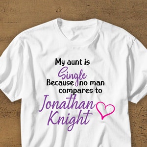 No One Compares to Jonathan Knight **DIGITAL Download** New Kids on the Block, 80&#39;s, Boyband, Music, decal, Digital Cut File For Cricut