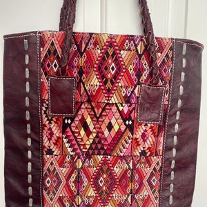 Tote handmade leather bag, small leather tote bag leather, daily tote leather bag - handmade leather tote bag