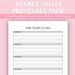 see more listings in the Goal Setting Printables section