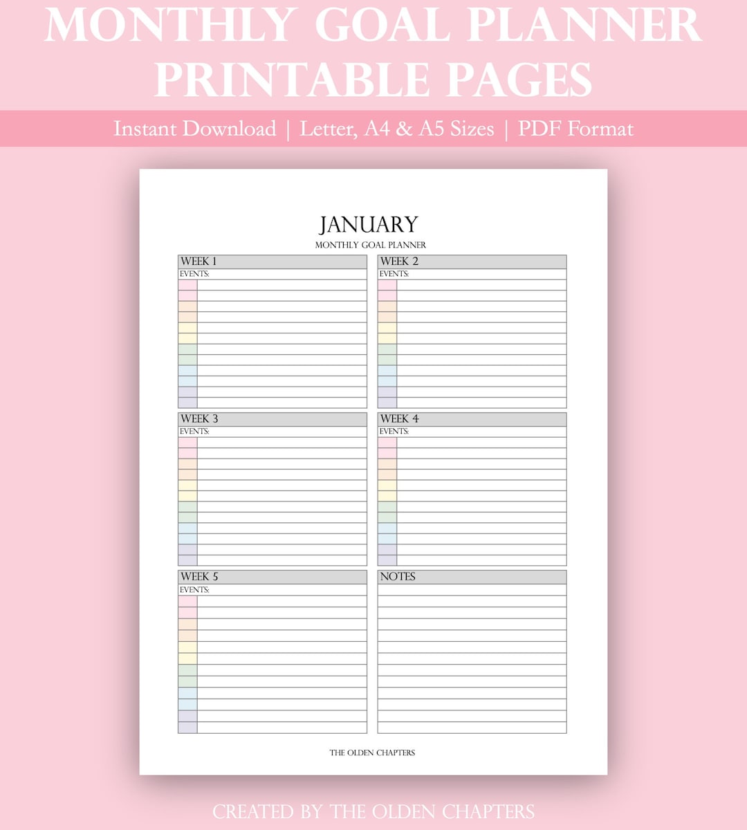 Monthly Goals Planner Printable Weekly Planner Goal Monthly Goals Digital Goals Worksheet Printable Goal Planner A5 Planner Insert - Etsy monthly-goals-planner-printable-weekly-planner-goal-monthly-goals-digital-goals-worksheet-printable-goal-planner-a5-planner-insert-etsy