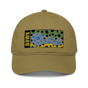 Rainbow Trout Flank, Organic Dad Hat