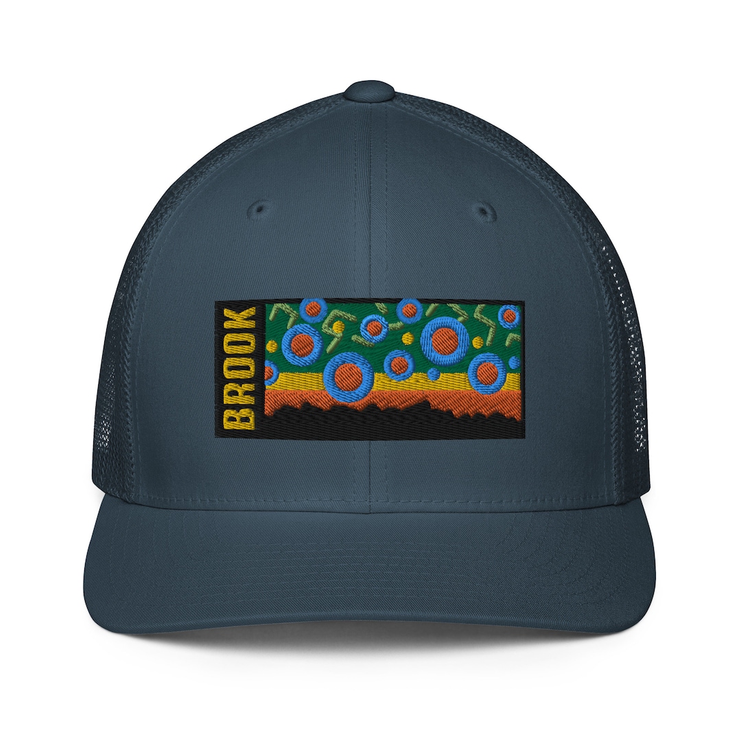 Brook Trout Flank, Mesh Back Trucker Cap - Etsy