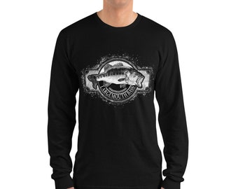 Largemouth Bass Vintage Long sleeve t-shirt