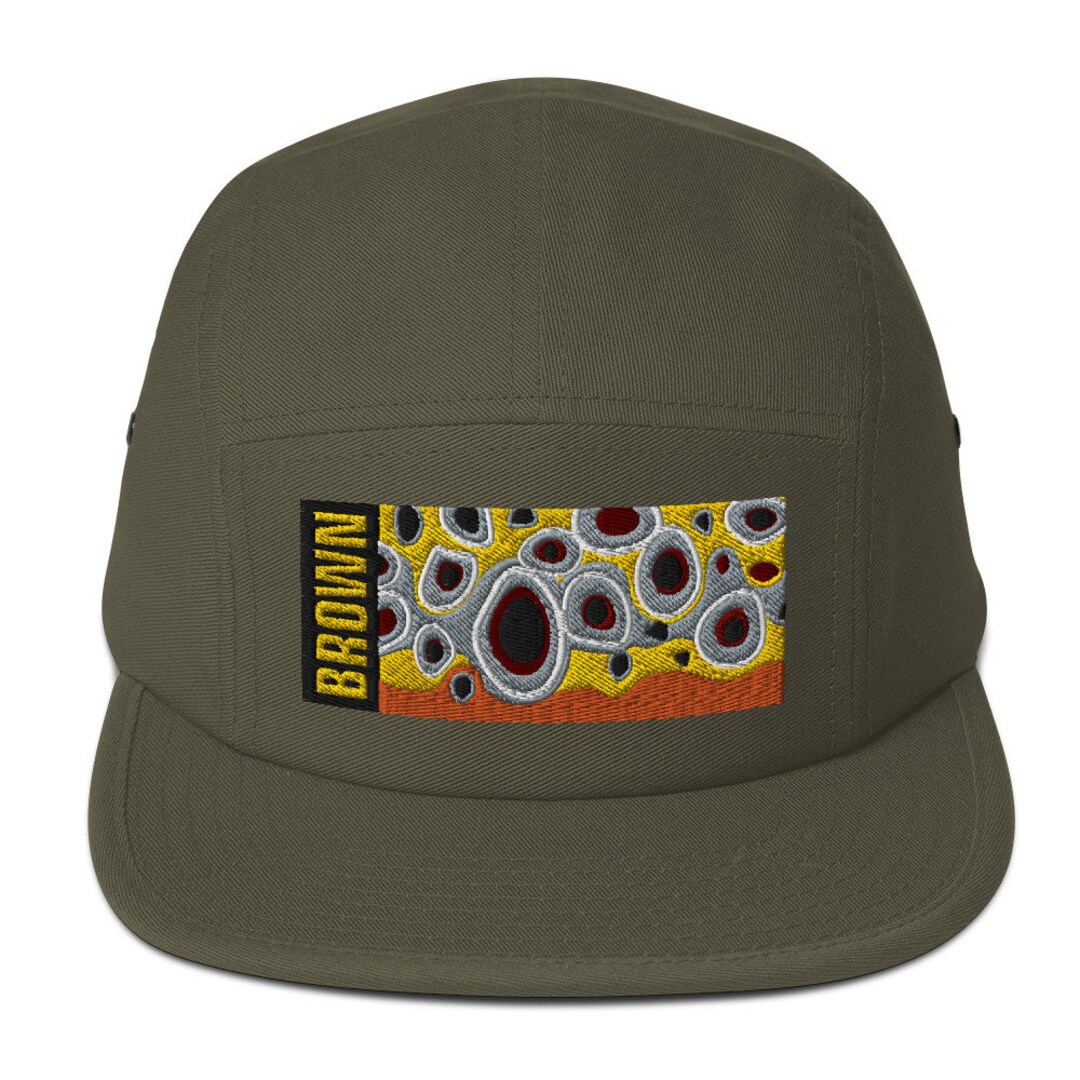 Brown Trout Flank, Five Panel Cap - Etsy