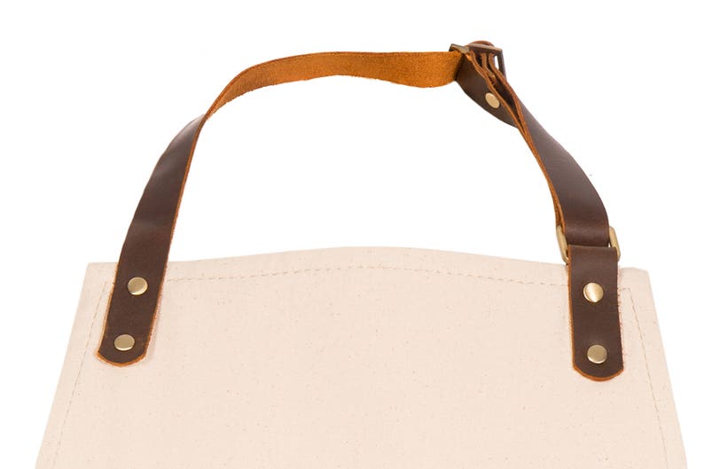 schürze lederriemen