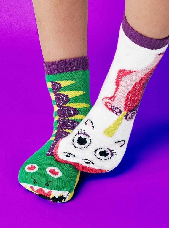 Baby Kids Girls Boys Cute Soft Five Fingers Cartoon Animal Socks Hosiery  Toe Socks Ankle Socks