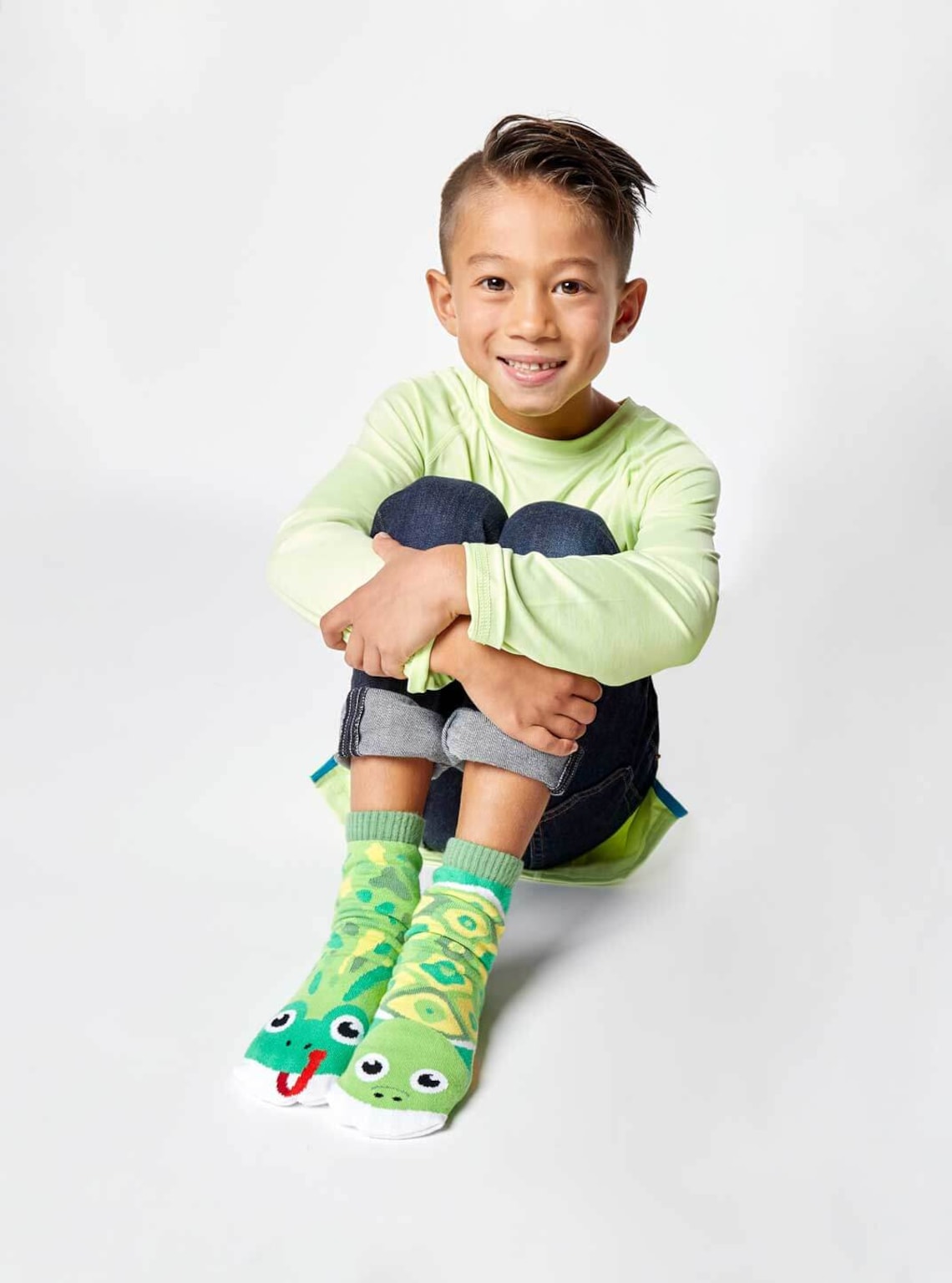 Frog & Turtle Mismatched Kids Socks Fun Socks Crazy Etsy