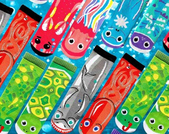 Make a Splash! Summer Beach Party Socks Kit for Girls Boys Kids Toddlers