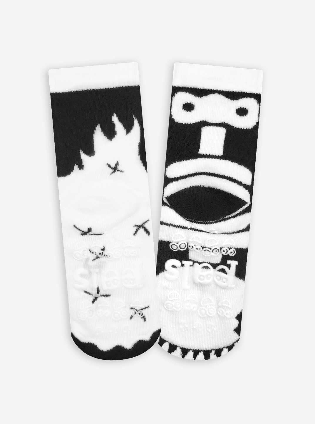 Ghost & Skeleton Socks  Glow In The Dark Socks – Pals Socks