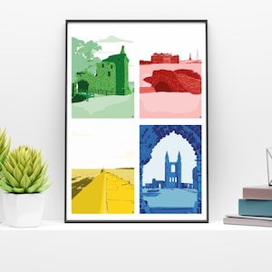 St Andrews in Colour- The Collective, Instant Download