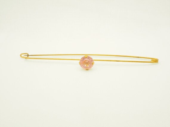 LARGE unique Victorian shawl pin