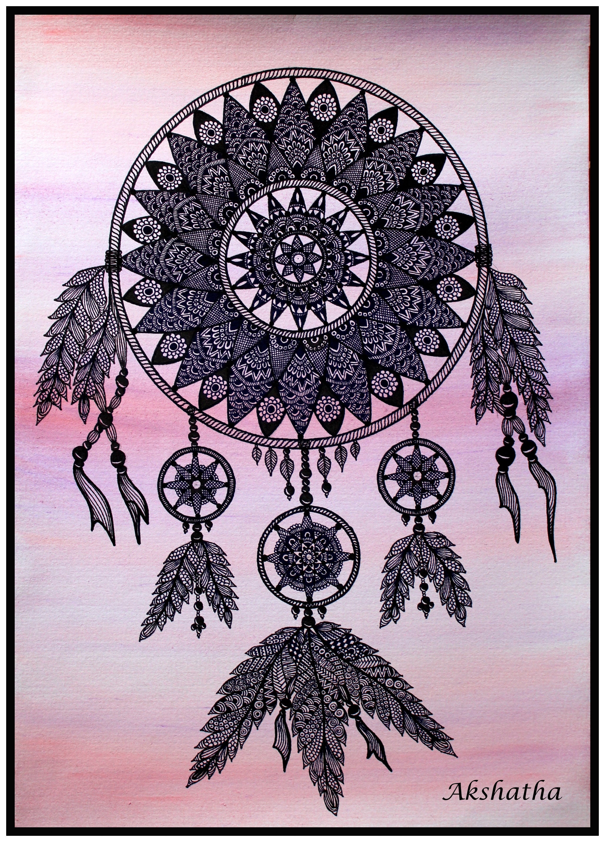 Valuable dreamcatcher drawing easy about remodel science jpg – Clipartix