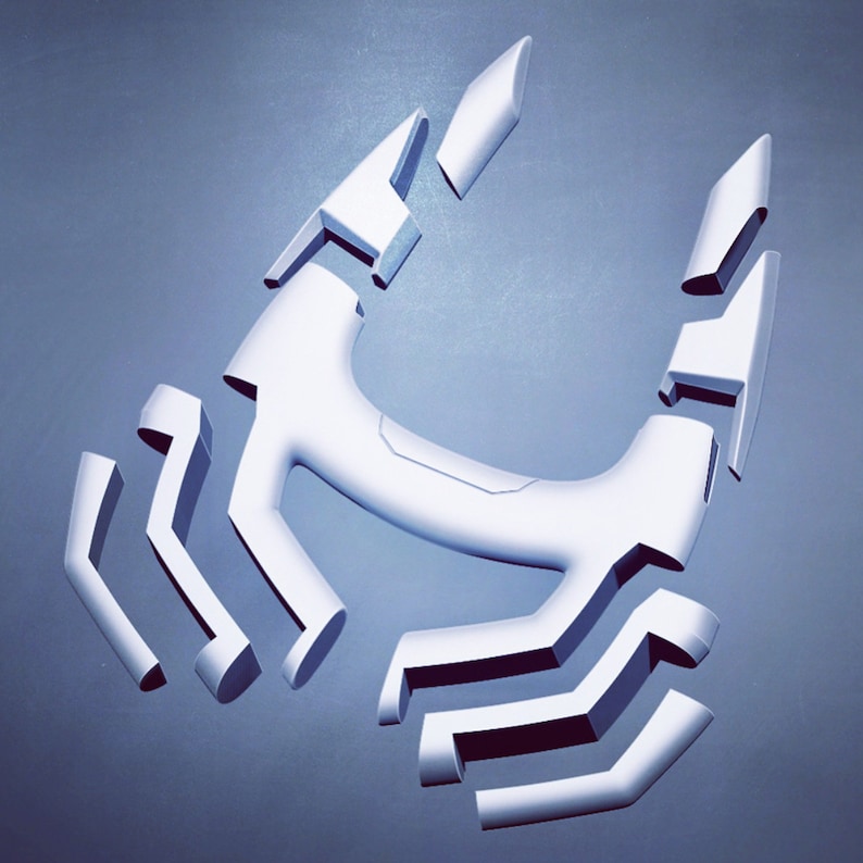 Voltron Inspired Bayard 3D PRINT FILES .OBJ Printing
