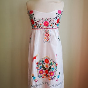 Chilac strapless dress