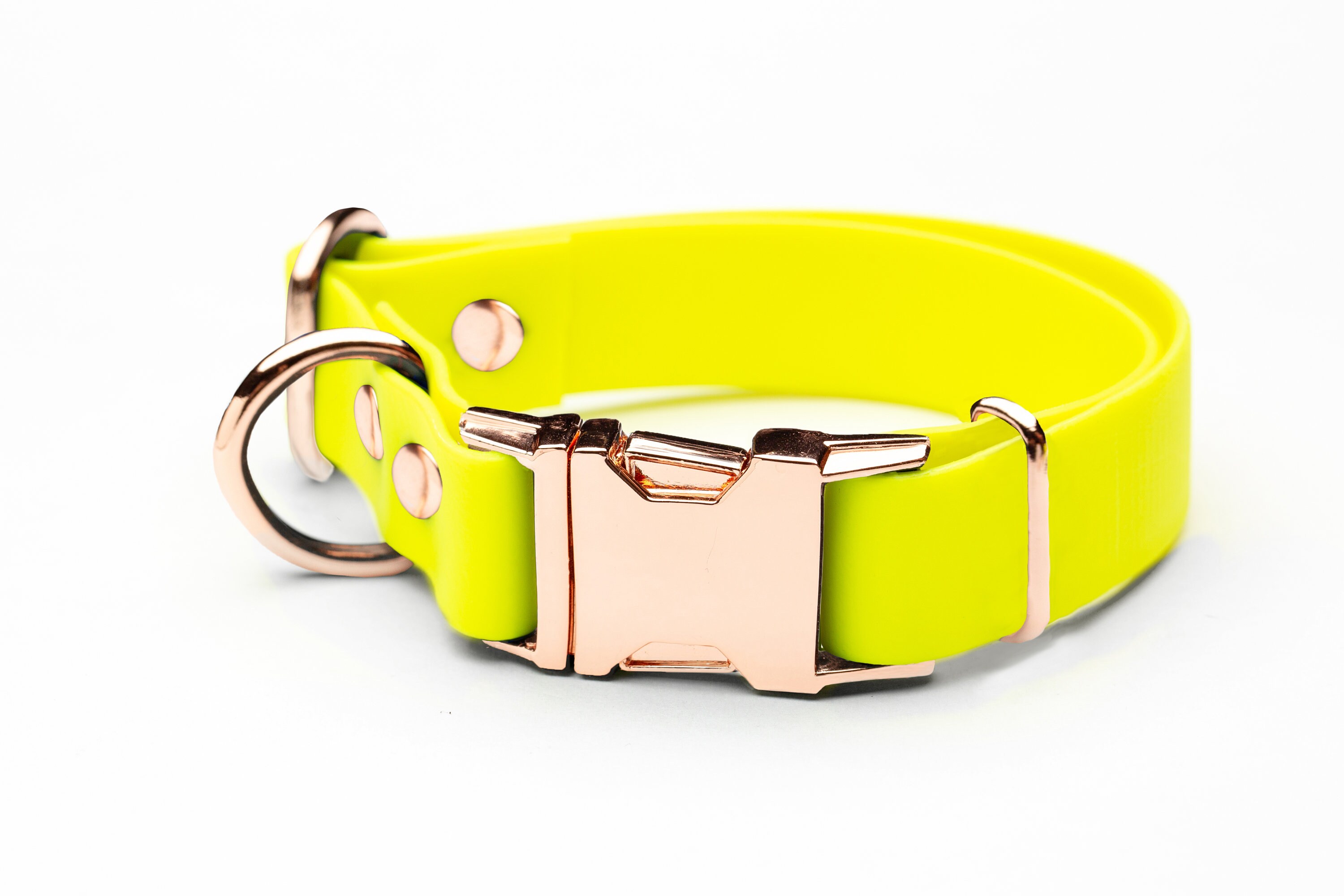 Waterproof Dog Collar Yellow Dog Color Heave Duty Collar 1 Etsy