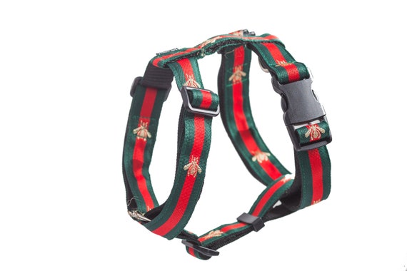 gucci dog harness and leash