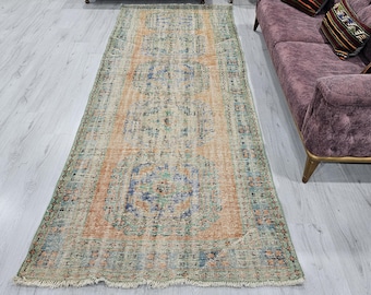 ヴィンテージ トルコ絨毯 4 x 12 フィート 113 x 368 cm - Etsy 日本