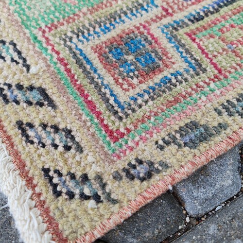 Shops Ethnic small Rug, Runner small Rug, welcome rug, Eclectic Rug, Design Rug, decor rug, turkish Rug, Boho Rug, 2'5'' feet x 4'5'' feet
