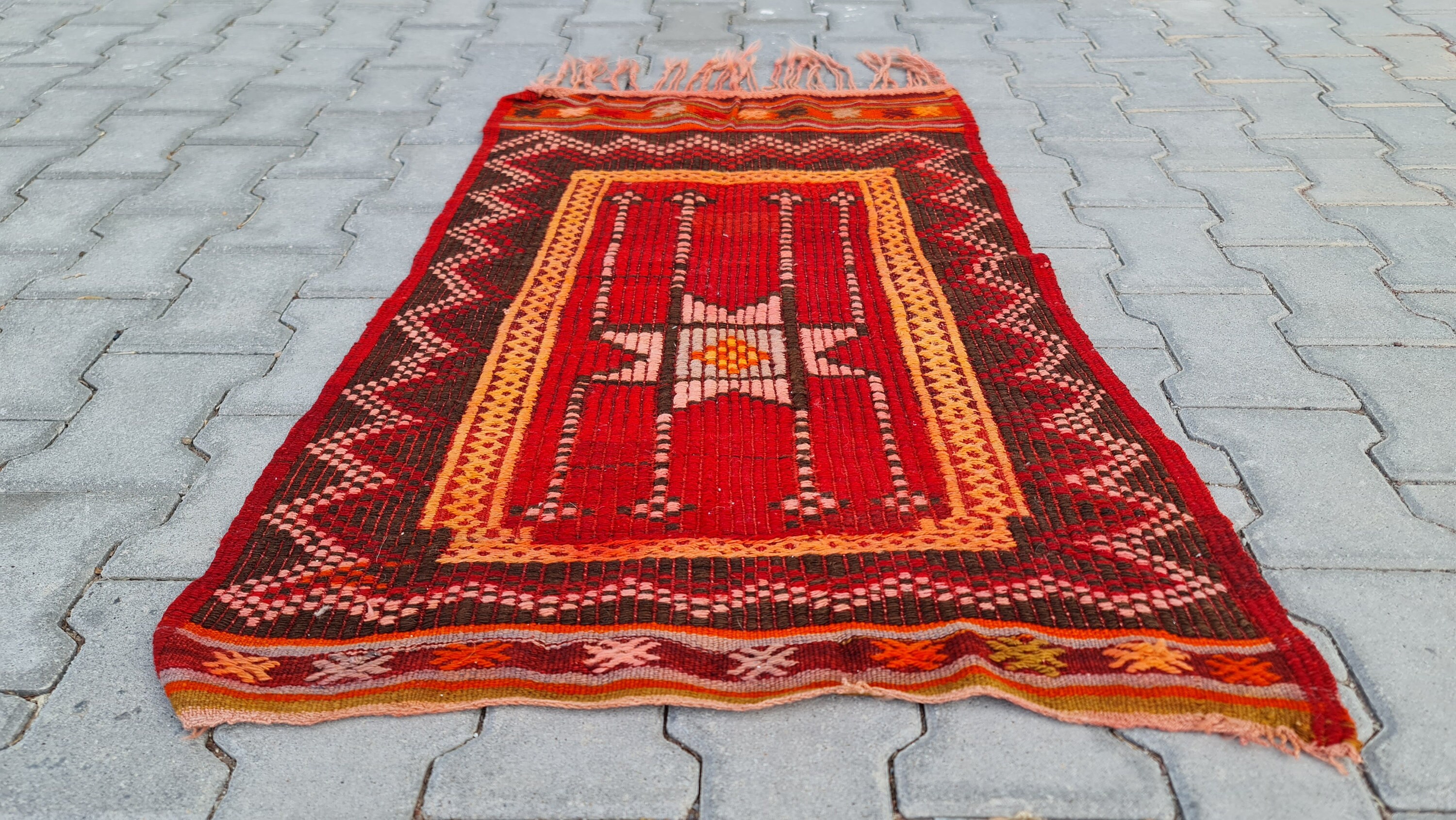 Rug Small wool Rug entryway Rug Eclectic Rug Etsy