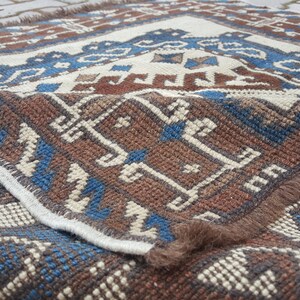 Square Rug, Square Small Rug, Oushak Rug, Vintage Rug, Turkish Rug ...