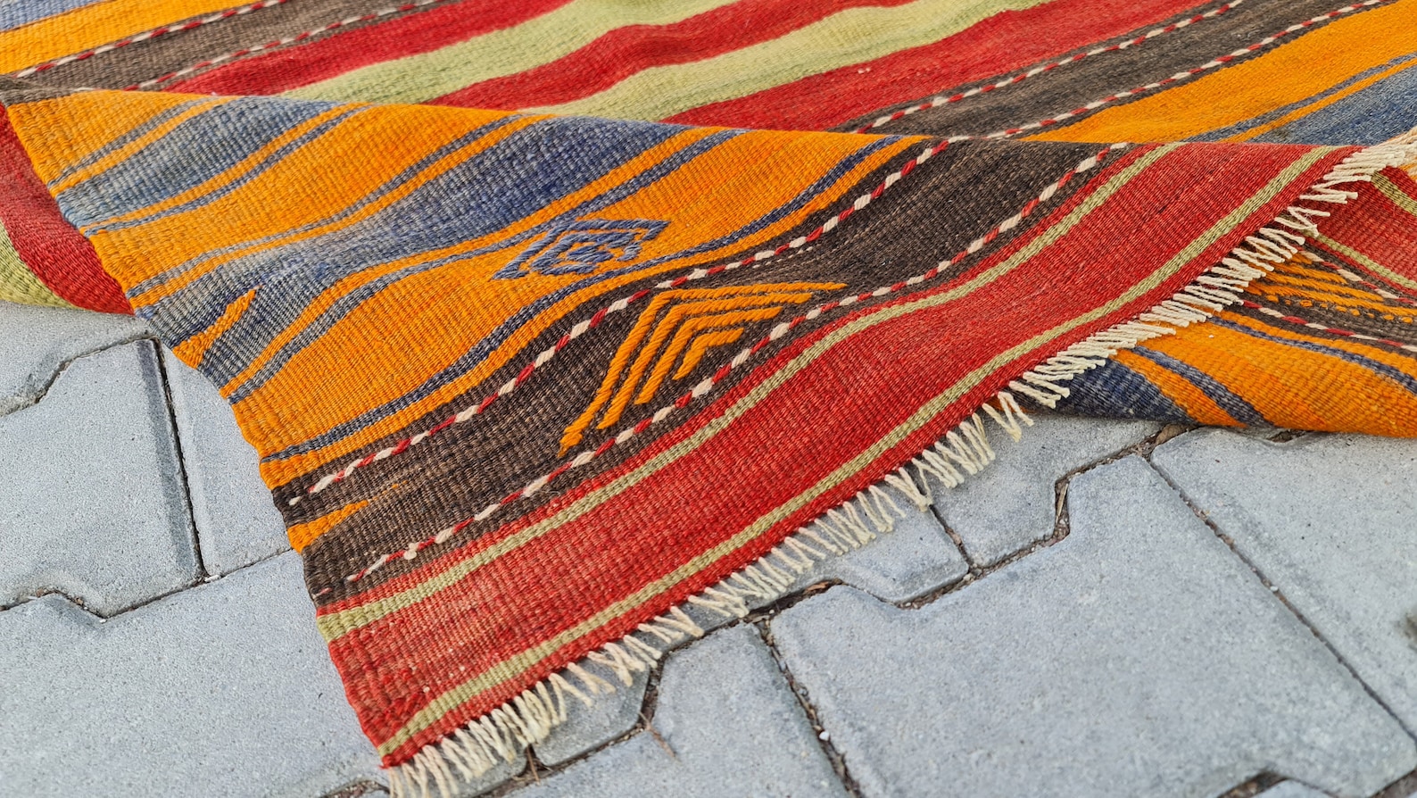 Ethnic Rug Area Kilim Rug Living Room Rug Eclectic Rug Etsy