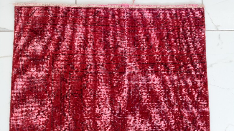 Eclectic Rug Kitchen rug living room Rug Runner rug Design Rug Boho Rug Anatolian Rug Red Stair Rug 2/'9/'/' ft x 8/'6/'/' ft turkish Rug
