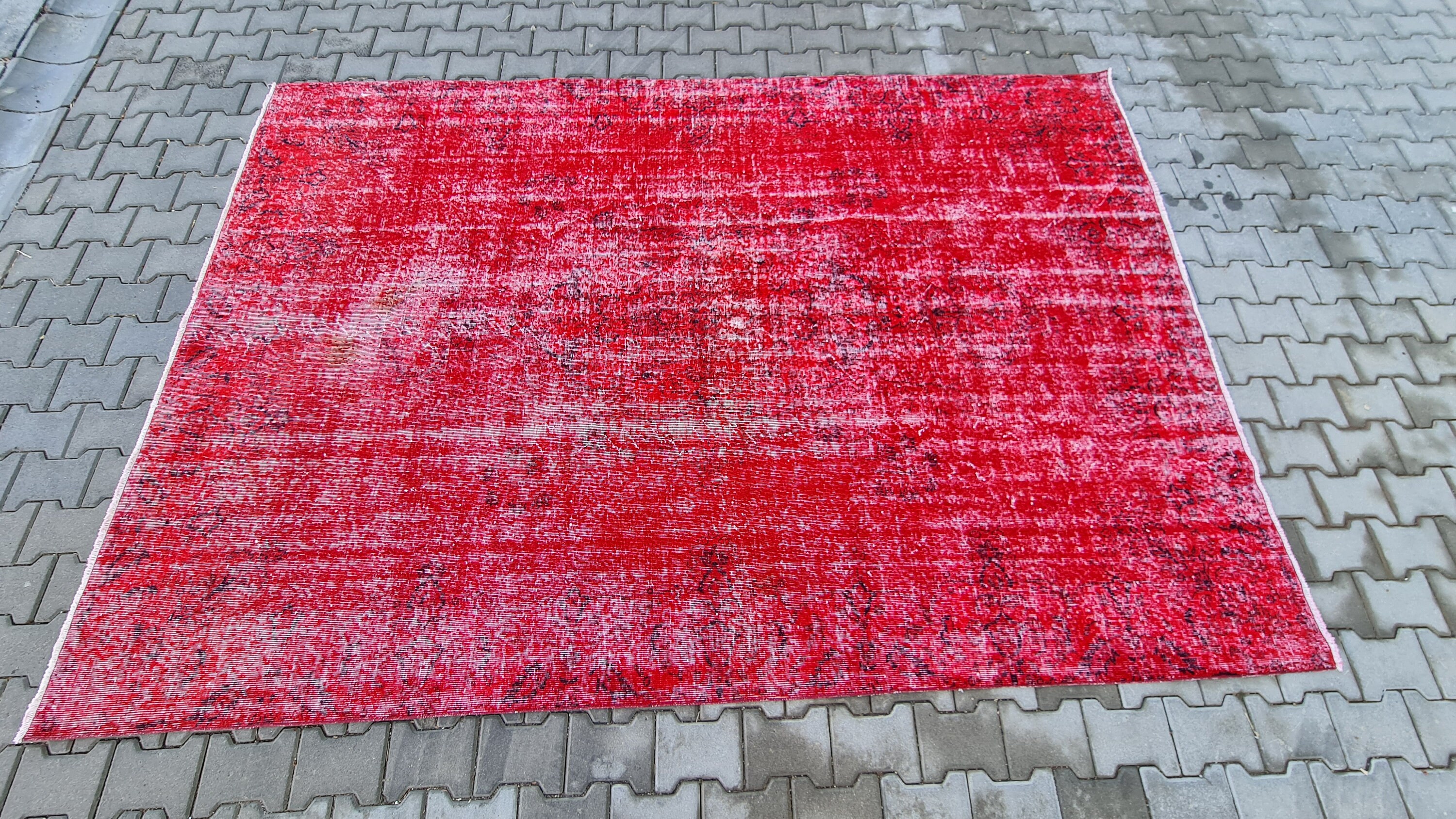 Ethnische Teppich Bereich roter Teppich Wohnzimmer Teppich | Etsy