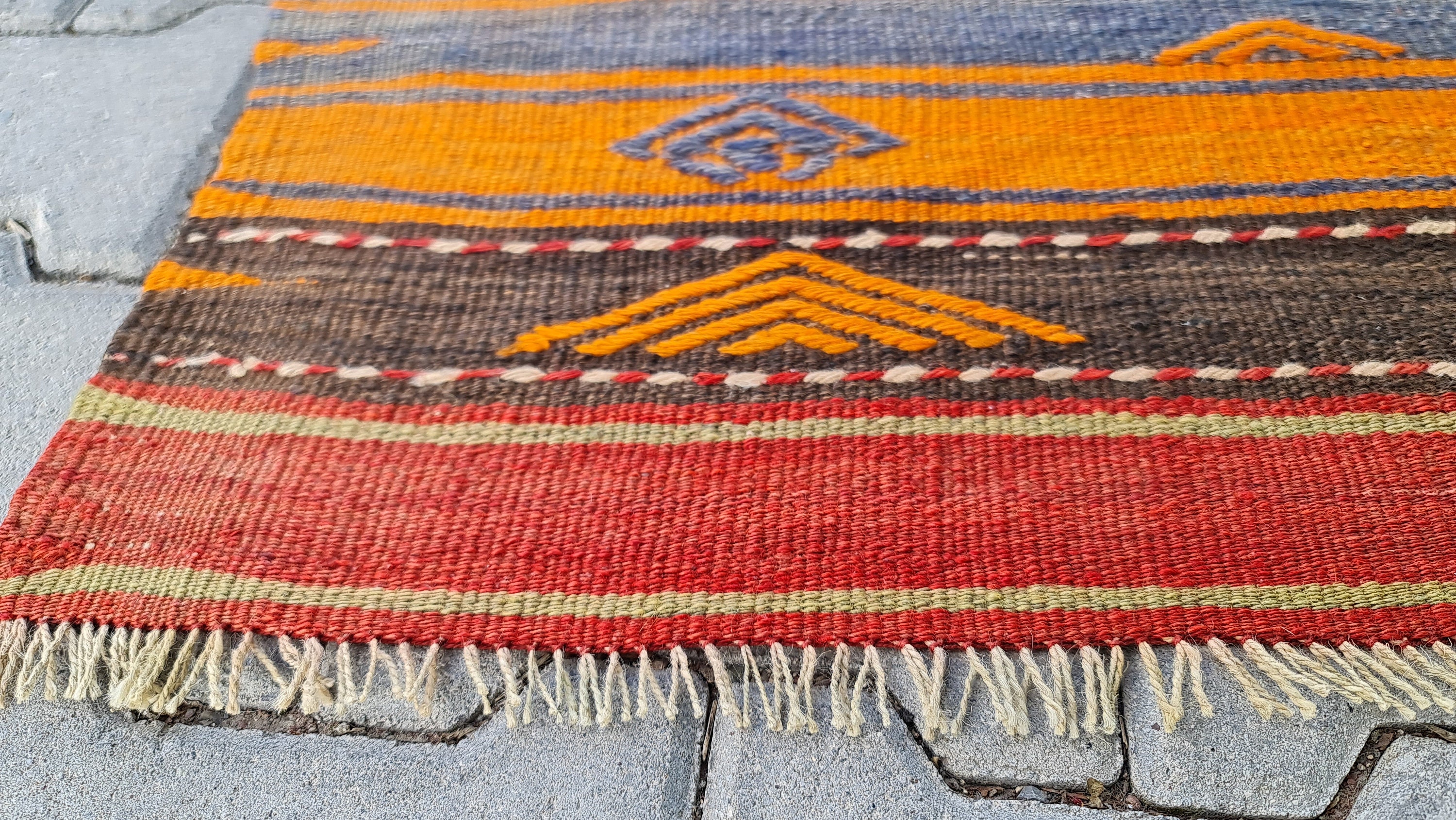 Ethnic Rug Area Kilim Rug Living Room Rug Eclectic Rug Etsy