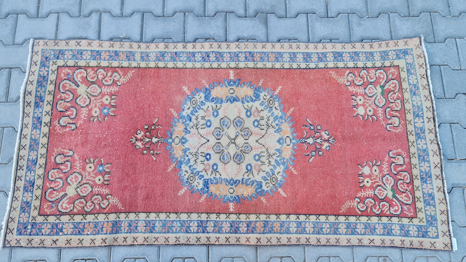 Ethnic Rug Small kilim Rug oriental Rug nomad rug Eclectic Etsy