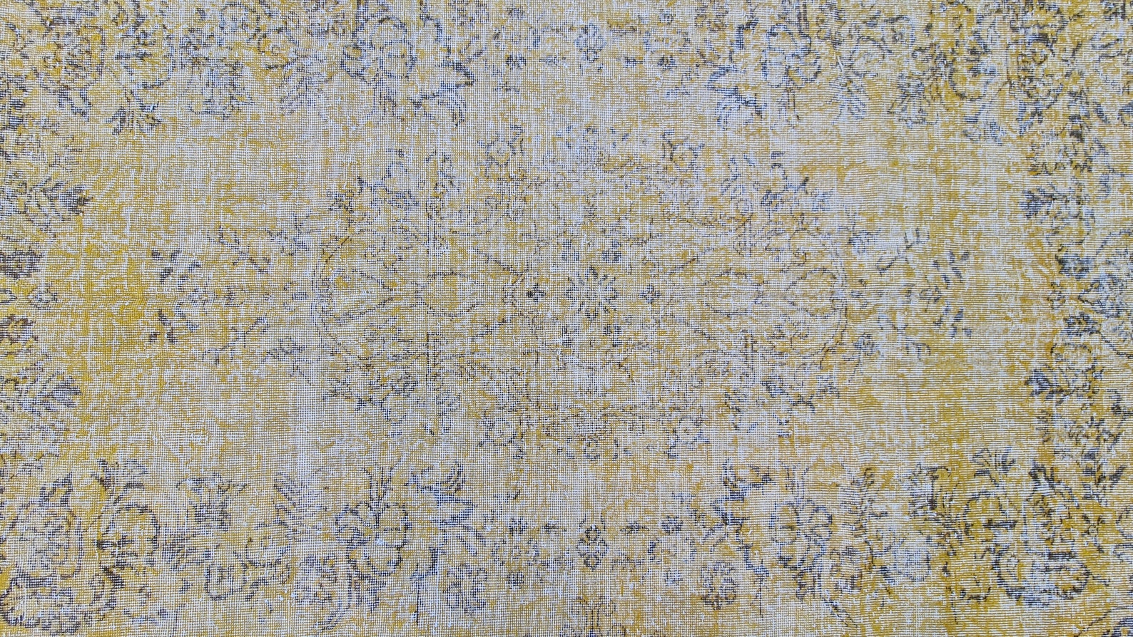 Authentic rugs Oriental yellow rug Turkish rug Area Rug Etsy