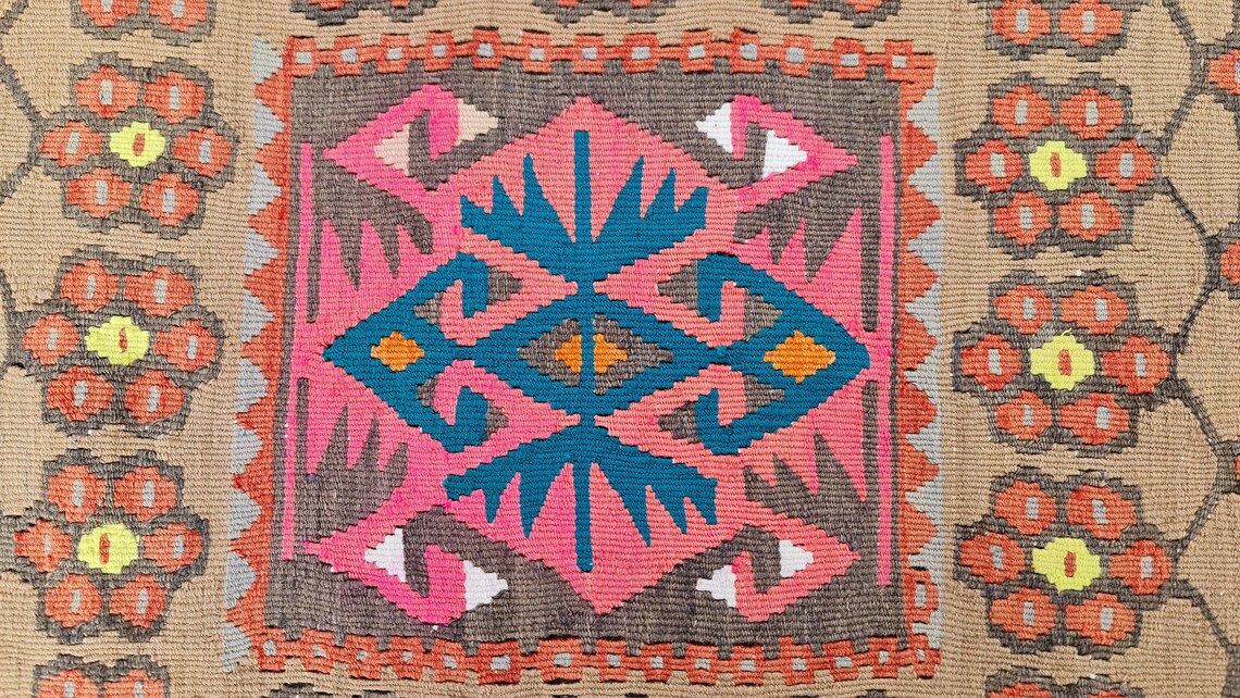 3x7 Rug Rainbow Rug Colorful Rug Etsy Rug Farmhouse Rug Etsy