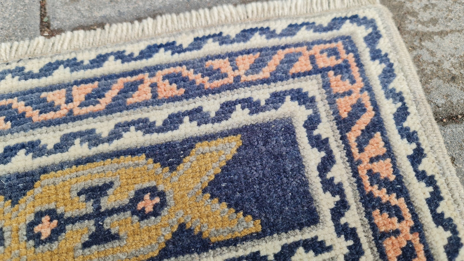 Small Wool Kilims Bath Mat Rug Rug Oushak Rug Etsy