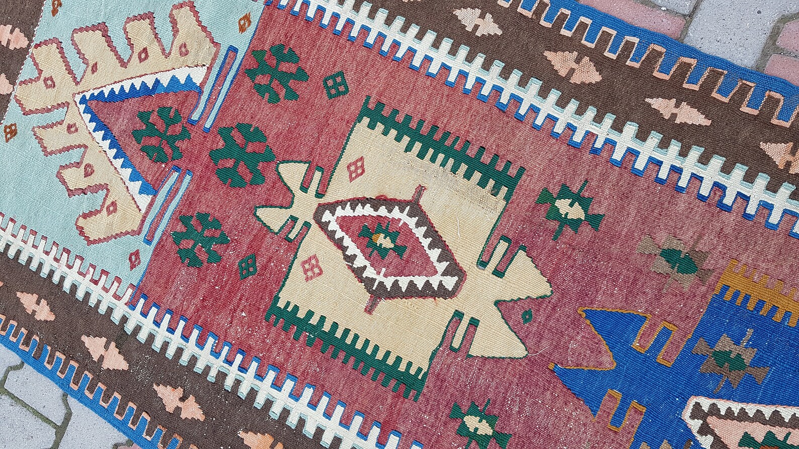 Small Rug Oushak Small Kilim Vintage Small Rug Area Rug Etsy