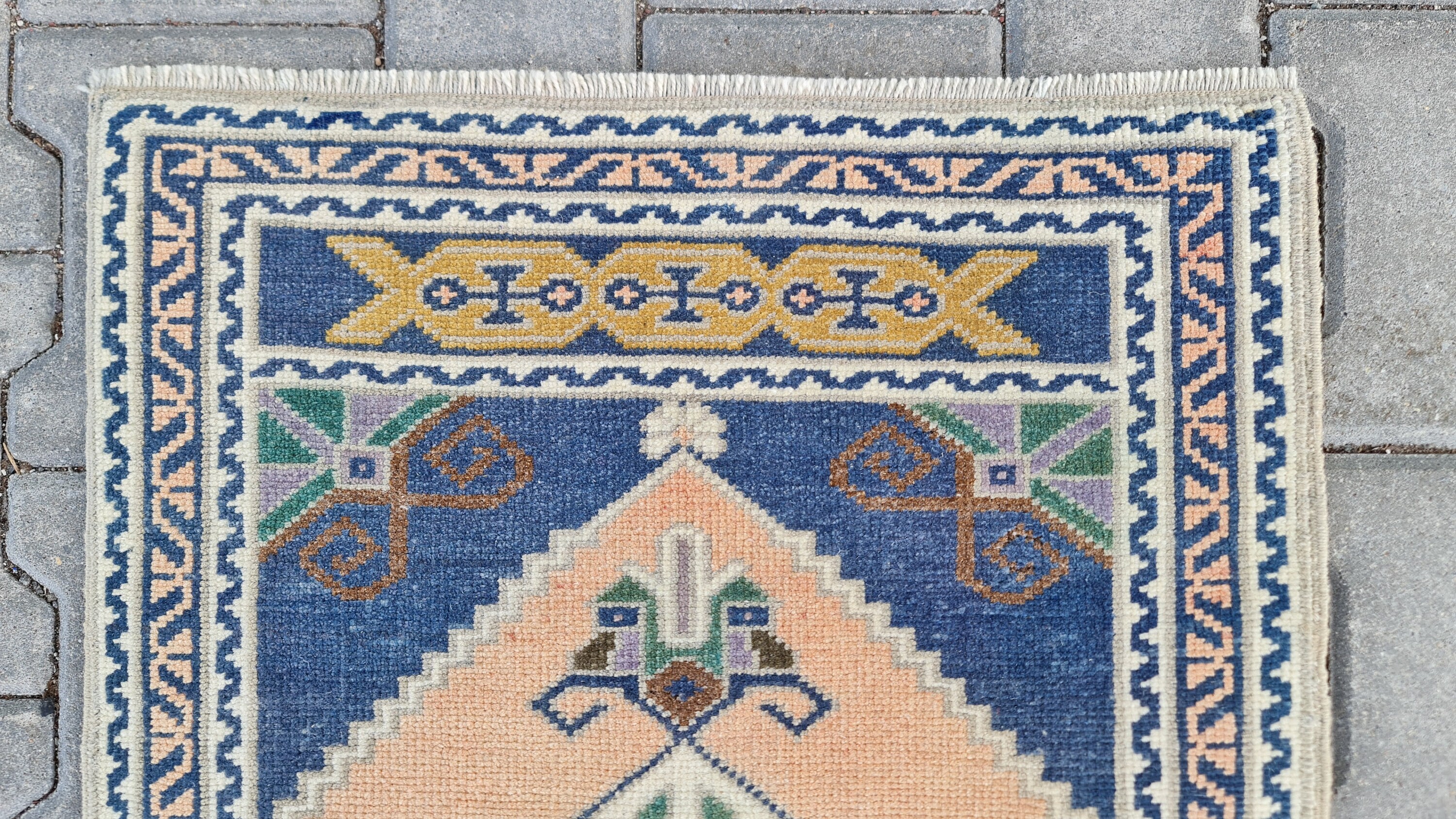 Bath mat rug Wool small kilims Rug carpet small Etsy