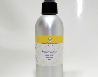 8,99EUR/100ml Rosenwasser bio Rosenhydrolat ohne Alkohol und Konservierungsstoffe Rose Water organic Wadi 200ml