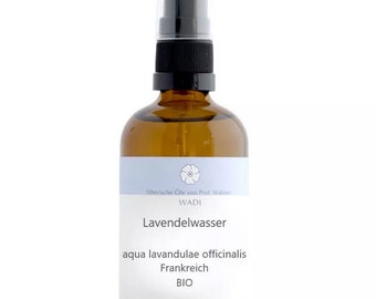 13,99EUR/100ml Lavendelwasser bio Lavendelhydrolat bio Gesichtswasser ohne Alkohol und Konservierungsstoffe 100ml Wadi