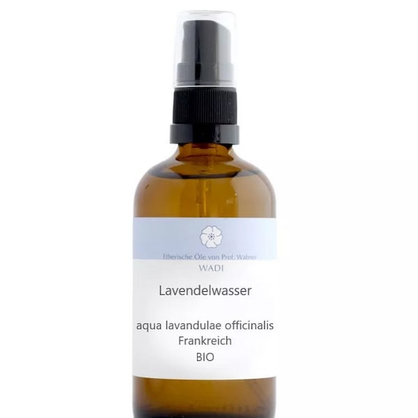 13,99EUR/100ml Lavendelwasser bio Lavendelhydrolat bio Gesichtswasser ohne Alkohol und Konservierungsstoffe 100ml Wadi