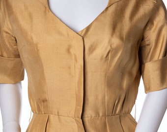 Vintage Jerry Greenwald New York Gold Dress