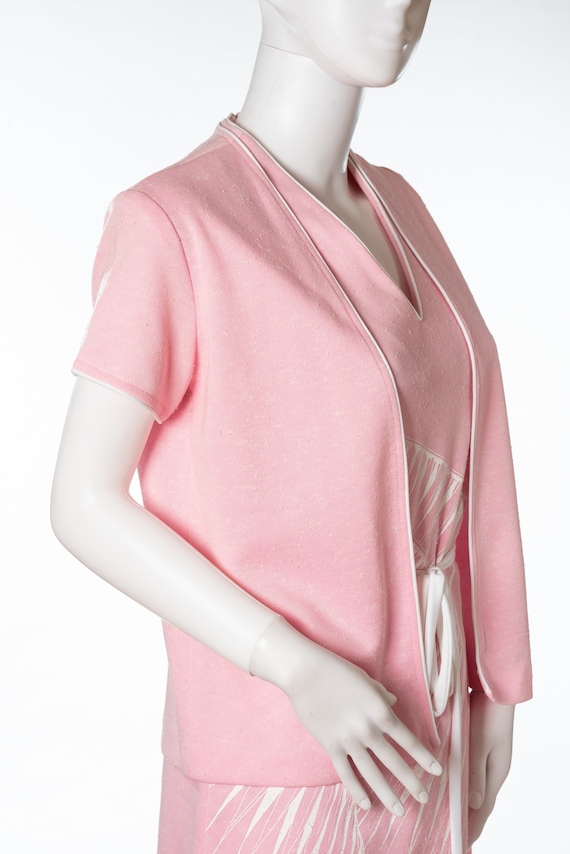 Vintage Alfred Shaheen Dress and Jacket Set - image 9