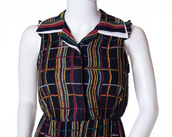 Vintage Plaid Dress - image 4