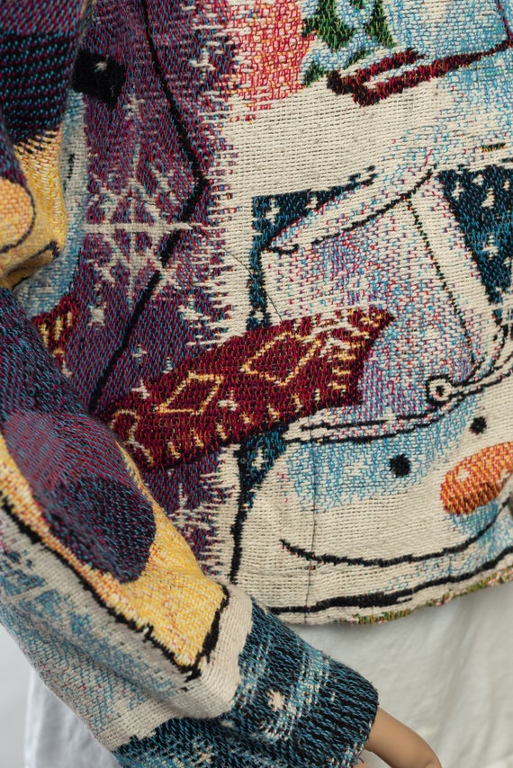 Frosty The Snowman Tapestry Jacket by Painted Pon… - image 5