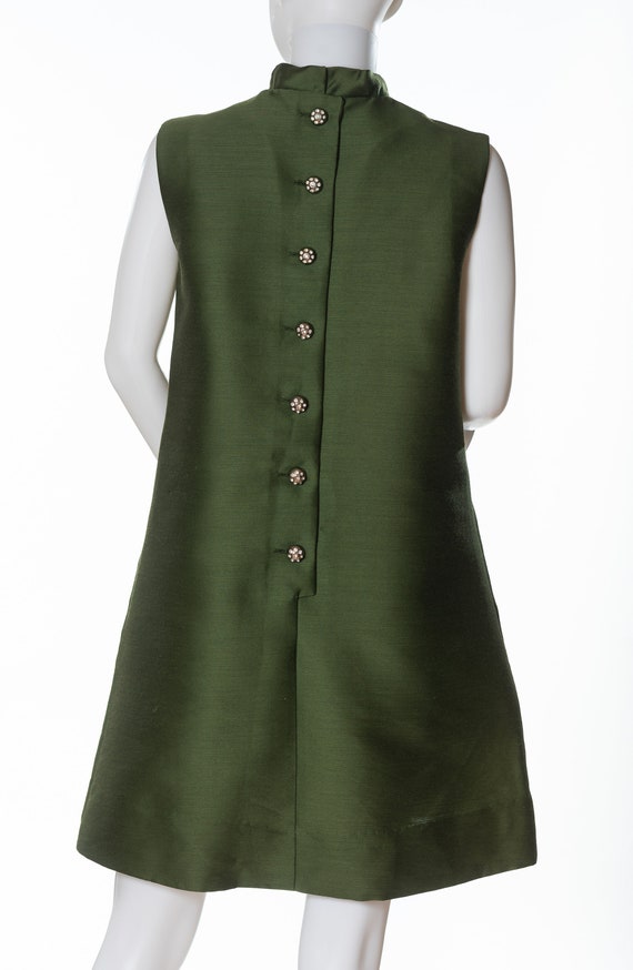 Amazing Vintage Green Dress by Jonathan Logan - image 6