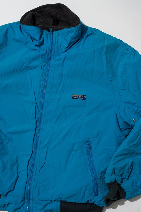 Vintage Blue Eddie Bauer Bomber Jacket - image 2