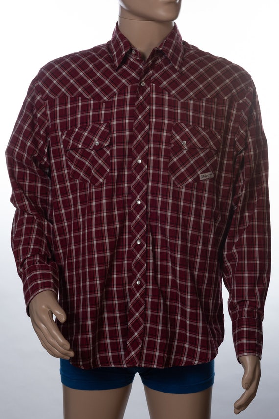 Wrancher by Wrangler Western Snap Front Shirt
